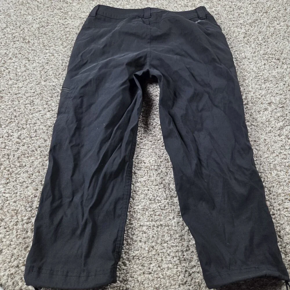 Lot Eddie Bauer Capri Pants Womens 4 Stretch Lightweight Crop Travel Hike - Picture 9 of 10